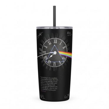 Pink Floyd Tumbler - Pink Floyd quote Time Art Pre Signed Pink Floyd Tumbler - Pink Floyd quote Time Art Pre Signed