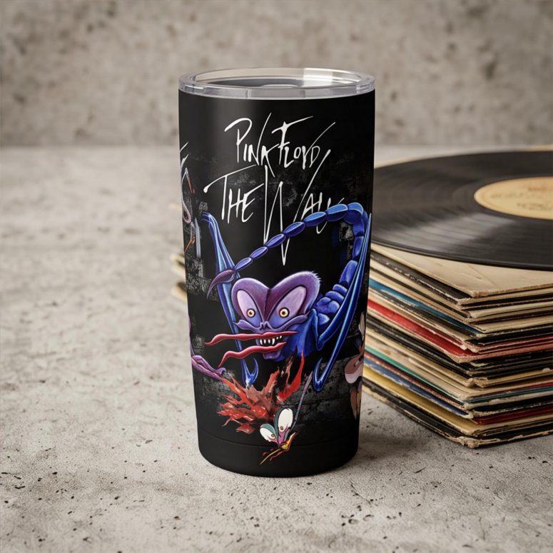 Pink Floyd Tumbler - Pink Floyd The Wall Scorpion Mother Vintage