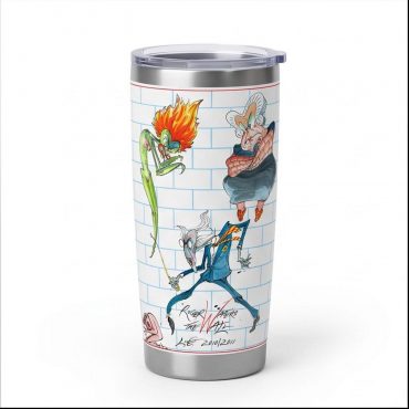 Pink Floyd Tumbler - Roger Waters special tour print The Wall