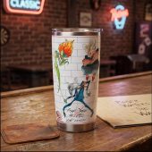 Pink Floyd Tumbler - Roger Waters special tour print The Wall