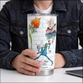 Pink Floyd Tumbler - Roger Waters special tour print The Wall