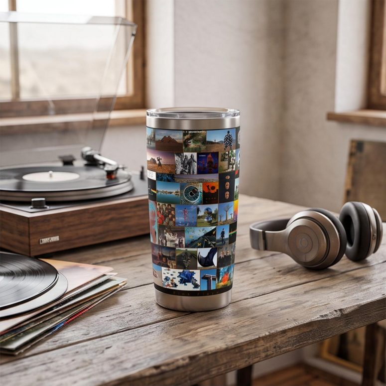 Pink Floyd Tumbler - Still First In Space 40th Anniversary Pink Floyd Tumbler - Still First In Space 40th Anniversary