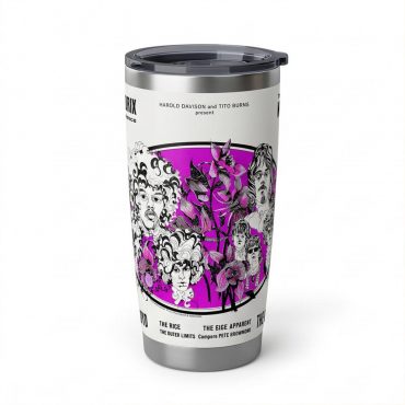 Pink Floyd Tumbler - Tallenge Pink Floyd And Jimi Hendrix 1967 Vintage UK Concert