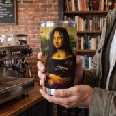 Pink Floyd Tumbler - TDSOTM Vinyl Disk Animals Atom Heart Mother Monalisa Parody Pink Floyd Tumbler - TDSOTM Vinyl Disk Animals Atom Heart Mother Monalisa Parody