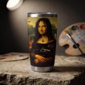 Pink Floyd Tumbler - TDSOTM Vinyl Disk Animals Atom Heart Mother Monalisa Parody Pink Floyd Tumbler - TDSOTM Vinyl Disk Animals Atom Heart Mother Monalisa Parody