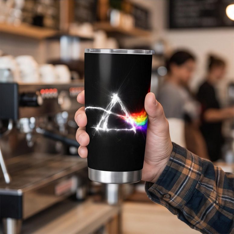 Pink Floyd Tumbler - The Dark Side Of The Moon Electric Smoke Pink Floyd Tumbler - The Dark Side Of The Moon Electric Smoke