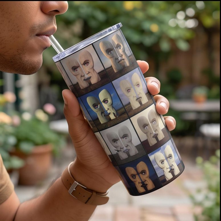 Pink Floyd Tumbler - The Division Bell Collage Pink Floyd Tumbler - The Division Bell Collage