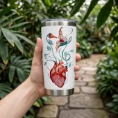 Pink Floyd Tumbler - The Wall Flower Heart What shall we do now Pink Floyd Tumbler - The Wall Flower Heart What shall we do now