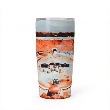 Pink Floyd Tumbler - This is where the magic happens Pink Floyd in Pompeii Painting