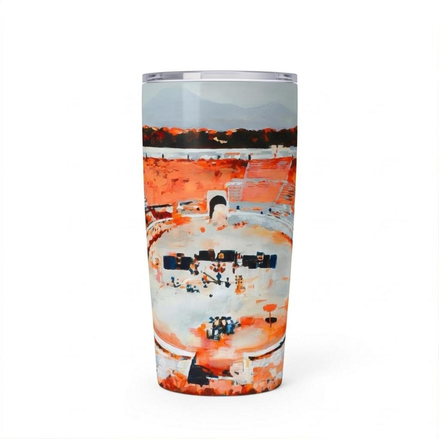 Pink Floyd Tumbler - This is where the magic happens Pink Floyd in Pompeii Painting Pink Floyd Tumbler - This is where the magic happens Pink Floyd in Pompeii Painting