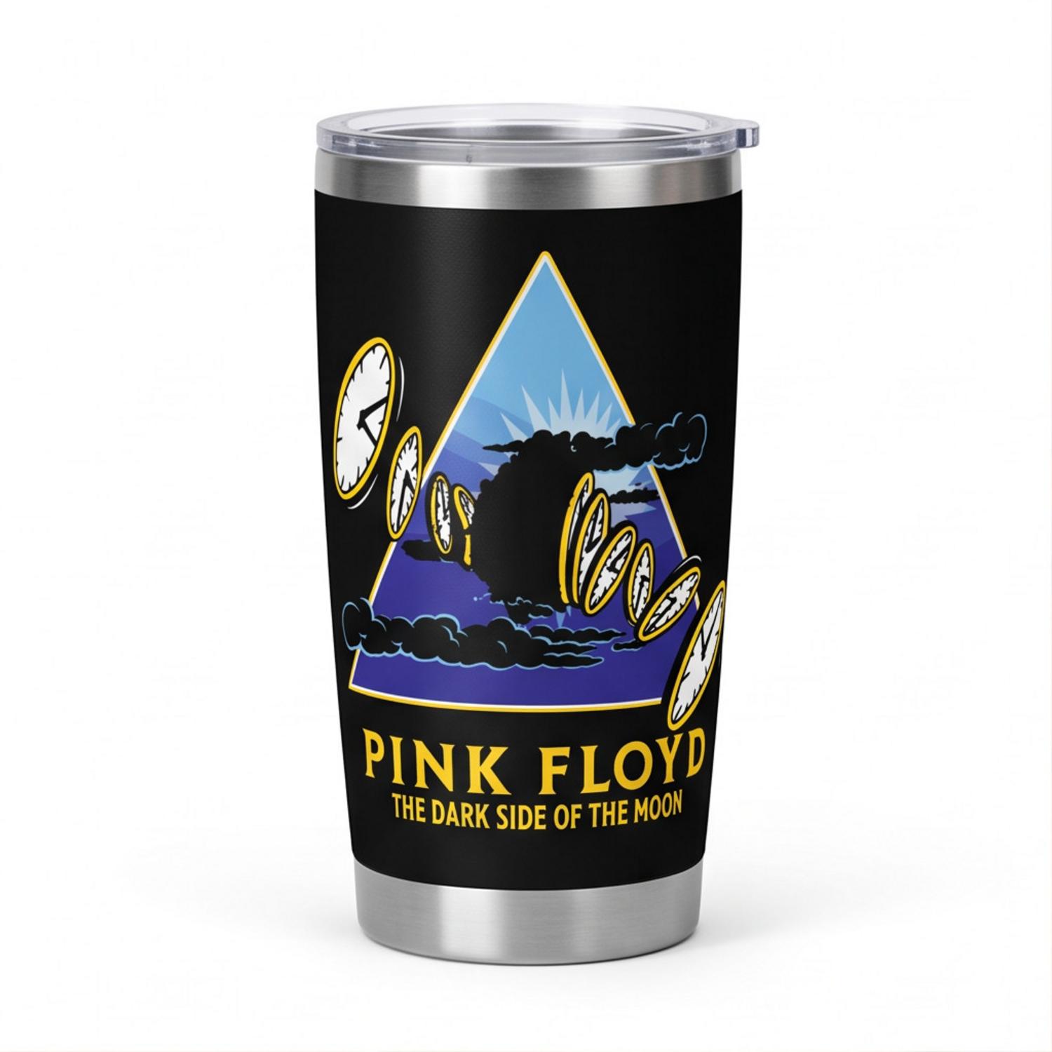 Pink Floyd Tumbler - Time Dark Side Of The Moon Pink Floyd Tumbler - Time Dark Side Of The Moon