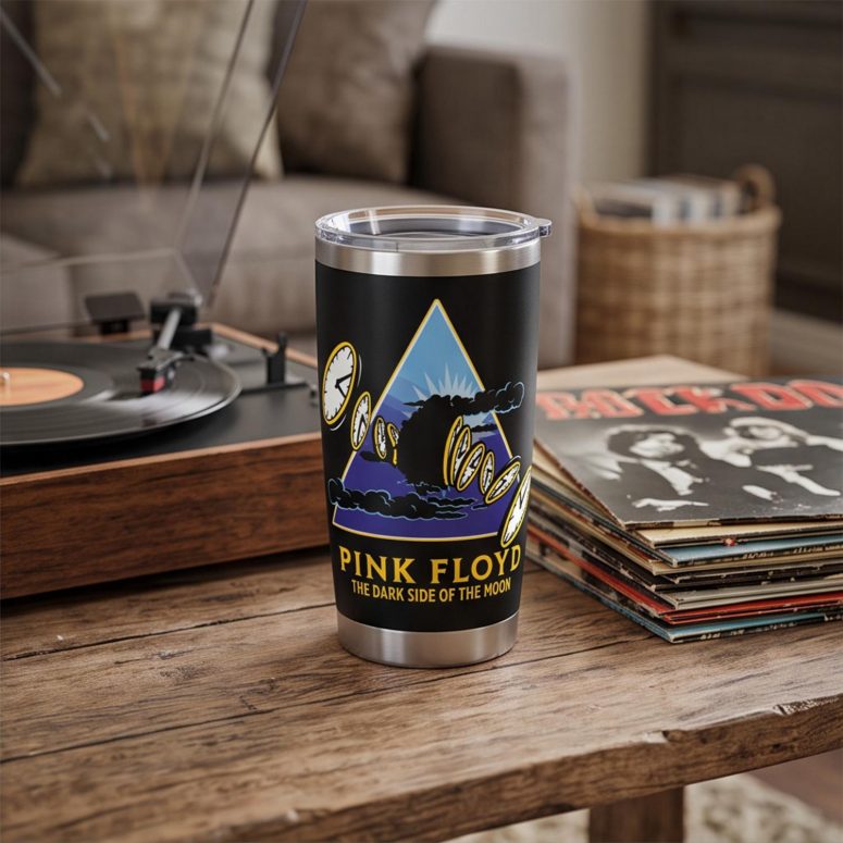 Pink Floyd Tumbler - Time Dark Side Of The Moon Pink Floyd Tumbler - Time Dark Side Of The Moon