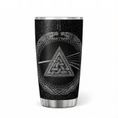 Pink Floyd Tumbler - Viking Valknut Dark Side Of The Moon