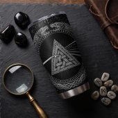 Pink Floyd Tumbler - Viking Valknut Dark Side Of The Moon Pink Floyd Tumbler - Viking Valknut Dark Side Of The Moon