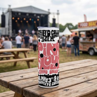 Pink Floyd Tumbler - Westfield College Hampstead Concert 1968