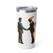 Pink Floyd Tumbler - Wish You Were Here Burning Man