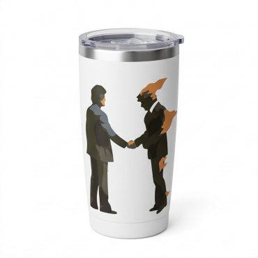 Pink Floyd Tumbler - Wish You Were Here Burning Man Pink Floyd Tumbler - Wish You Were Here Burning Man