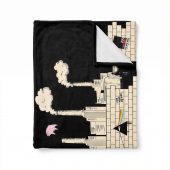 Pink Floyd Velveteen Plush Blanket - Album Art DSOTM Animals The Wall