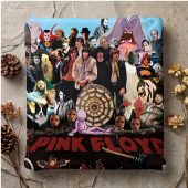 Pink Floyd Velveteen Plush Blanket - All In All, They’re Just Bricks From The Wall Pink Floyd Velveteen Plush Blanket - All In All, They’re Just Bricks From The Wall