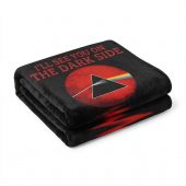 Pink Floyd Velveteen Plush Blanket - I’ll see you on the Dark Side