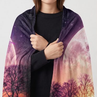 Pink Floyd Velveteen Plush Blanket - I’ll See You On The Dark Side Of The Moon