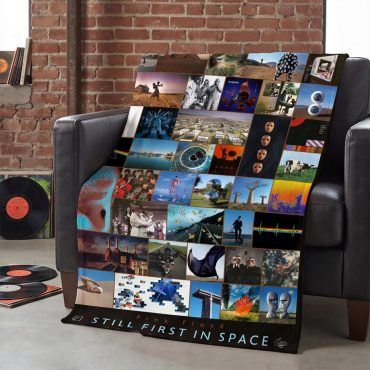 Pink Floyd Velveteen Plush Blanket - Still First In Space 40th Anniversary