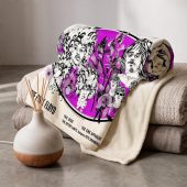 Pink Floyd Velveteen Plush Blanket - Tallenge Pink Floyd And Jimi Hendrix 1967 Vintage UK Concert Pink Floyd Velveteen Plush Blanket - Tallenge Pink Floyd And Jimi Hendrix 1967 Vintage UK Concert