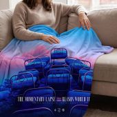 Pink Floyd Velveteen Plush Blanket - The Momentary Lapse Of Reason Tour Pink Floyd Velveteen Plush Blanket - The Momentary Lapse Of Reason Tour