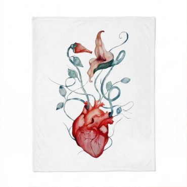 Pink Floyd Velveteen Plush Blanket - The Wall Flower Heart What shall we do now Pink Floyd Velveteen Plush Blanket - The Wall Flower Heart What shall we do now
