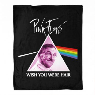 Pink Floyd Velveteen Plush Blanket - Wish You Were Hair Pink Floyd Velveteen Plush Blanket - Wish You Were Hair