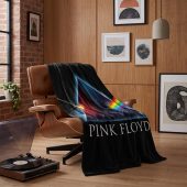 Pink Floyd Velveteen Plush Blanket - Wish You Were Here DSOTM Astronaut Handshake Pink Floyd Velveteen Plush Blanket - Wish You Were Here DSOTM Astronaut Handshake