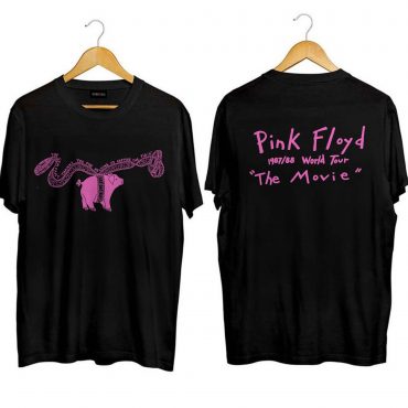Pink Floyd Shirt - The Movie World Tour 1987 Pink Floyd Shirt - The Movie World Tour 1987