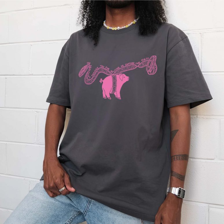 Pink Floyd Shirt - The Movie World Tour 1987 Pink Floyd Shirt - The Movie World Tour 1987