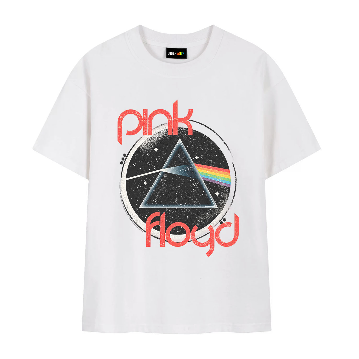 Pink Floyd Shirt - Vintage Dark Side Of The Moon Circle Focus Pink Floyd Shirt - Vintage Dark Side Of The Moon Circle Focus