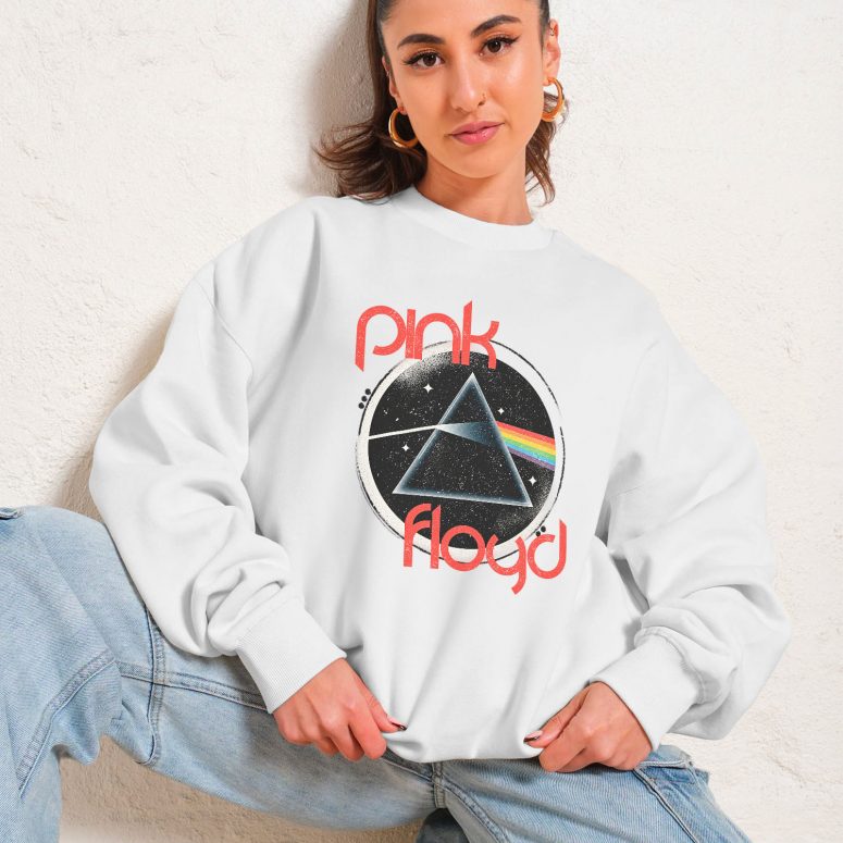 Pink Floyd Shirt - Vintage Dark Side Of The Moon Circle Focus Pink Floyd Shirt - Vintage Dark Side Of The Moon Circle Focus