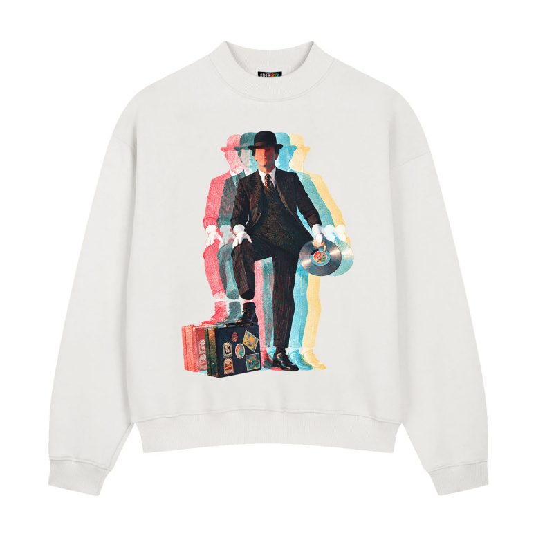 Pink Floyd Shirt - Wish You Were Here Desert Man In Bowler Psychedelic Echo Effect