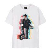 Pink Floyd Shirt - Wish You Were Here Desert Man In Bowler Psychedelic Echo Effect
