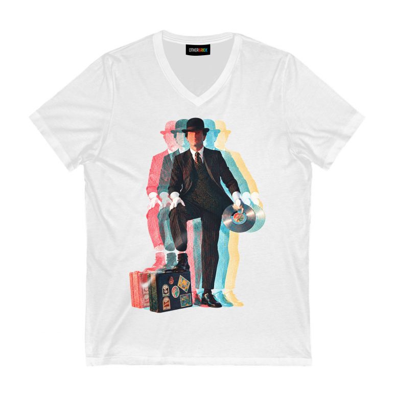 Pink Floyd Shirt - Wish You Were Here Desert Man In Bowler Psychedelic Echo Effect