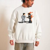 Pink Floyd Shirt - Wish You Were Here ShakeHand Pixel Art