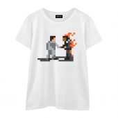 Pink Floyd Shirt - Wish You Were Here ShakeHand Pixel Art