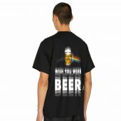 Pink Floyd Print Back Shirt - Wish You Were Beer Blind Drunk