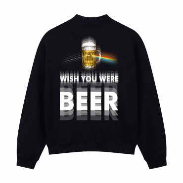Pink Floyd Print Back Shirt - Wish You Were Beer Blind Drunk Pink Floyd Print Back Shirt - Wish You Were Beer Blind Drunk