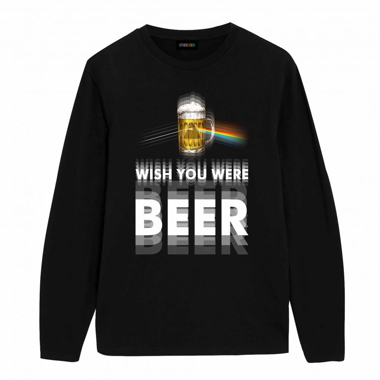 Pink Floyd Shirt - Wish You Were Beer Blind Drunk Pink Floyd Shirt - Wish You Were Beer Blind Drunk