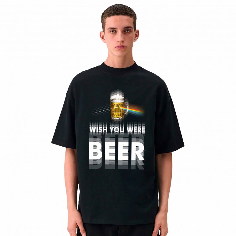Pink Floyd Shirt - Wish You Were Beer Blind Drunk Pink Floyd Shirt - Wish You Were Beer Blind Drunk