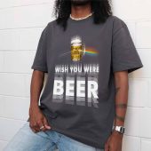 Pink Floyd Shirt - Wish You Were Beer Blind Drunk Pink Floyd Shirt - Wish You Were Beer Blind Drunk