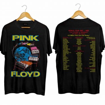 Pink Floyd Shirt - 1987 1988 Pink Floyd World Tour