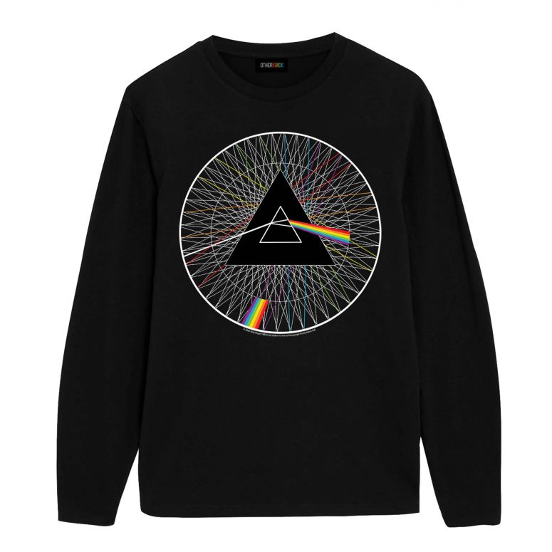 Pink Floyd Shirt - Dark Side Of The Moon Spokes Line Art