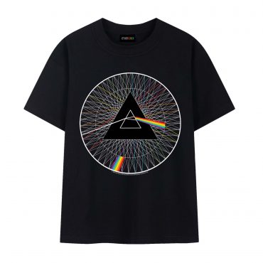 Pink Floyd Shirt - Dark Side Of The Moon Spokes Line Art Pink Floyd Shirt - Dark Side Of The Moon Spokes Line Art