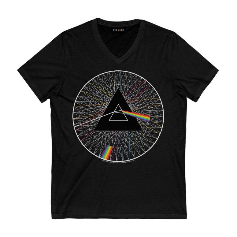 Pink Floyd Shirt - Dark Side Of The Moon Spokes Line Art