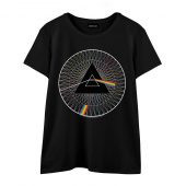 Pink Floyd Shirt - Dark Side Of The Moon Spokes Line Art